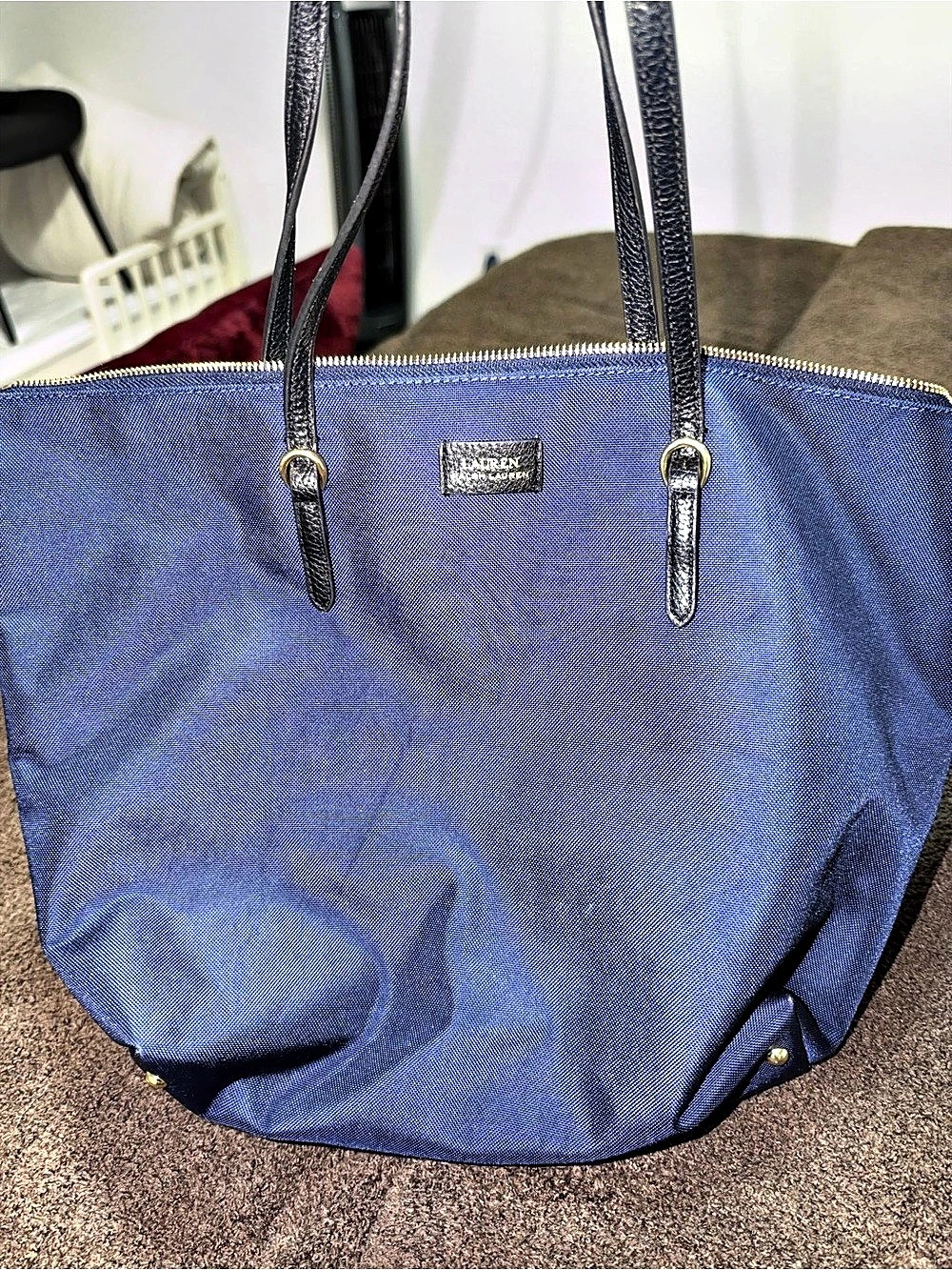 Ralph Lauren Blue Tote Bag